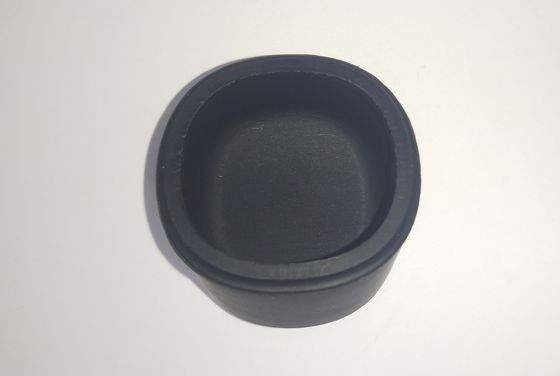검은 실리콘 고무 부분 원통 충돌 핸들 슬리브 1*25mm
