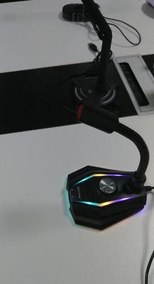 컴퓨터 데스크톱 노트북 USB 유선 마이크 게임 라이브 음성 변경 음성 채팅 마이크