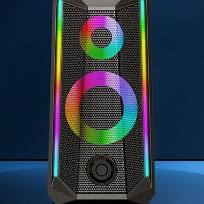 RGB 게임 컴퓨터 스피커 USB 노트북 소음 슈퍼 볼륨 데스크톱 서브우퍼